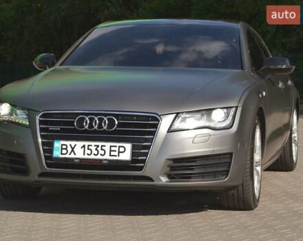 Серый Ауди A7 Sportback, объемом двигателя 3 л и пробегом 108 тыс. км за 22500 $, фото 13 на Automoto.ua