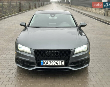 Серый Ауди A7 Sportback, объемом двигателя 3 л и пробегом 184 тыс. км за 12900 $, фото 4 на Automoto.ua