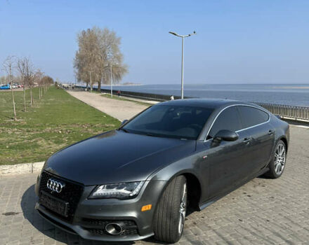 Серый Ауди A7 Sportback, объемом двигателя 3 л и пробегом 220 тыс. км за 24999 $, фото 2 на Automoto.ua