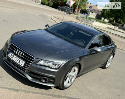 Серый Ауди A7 Sportback, объемом двигателя 2.97 л и пробегом 210 тыс. км за 29500 $, фото 3 на Automoto.ua