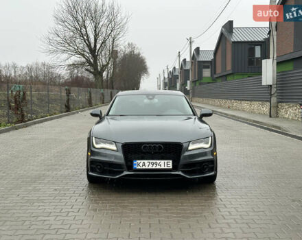Серый Ауди A7 Sportback, объемом двигателя 3 л и пробегом 184 тыс. км за 12900 $, фото 2 на Automoto.ua