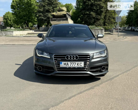 Серый Ауди A7 Sportback, объемом двигателя 2.97 л и пробегом 210 тыс. км за 29500 $, фото 10 на Automoto.ua