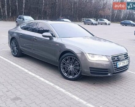 Сірий Ауді A7 Sportback, об'ємом двигуна 3 л та пробігом 230 тис. км за 12800 $, фото 1 на Automoto.ua