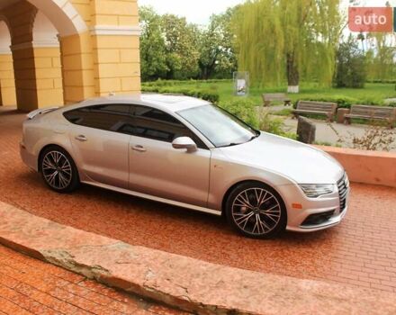 Серый Ауди A7 Sportback, объемом двигателя 3 л и пробегом 158 тыс. км за 29500 $, фото 15 на Automoto.ua