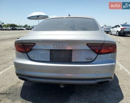 Серый Ауди A7 Sportback, объемом двигателя 3 л и пробегом 165 тыс. км за 7000 $, фото 5 на Automoto.ua