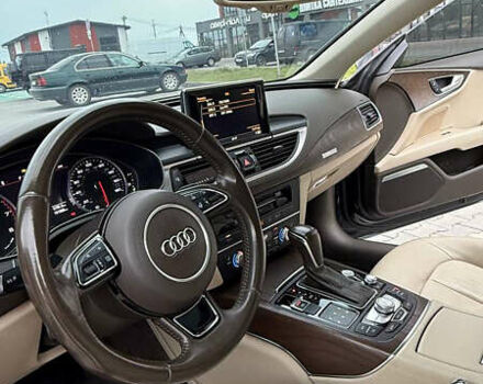 Серый Ауди A7 Sportback, объемом двигателя 3 л и пробегом 152 тыс. км за 28000 $, фото 13 на Automoto.ua