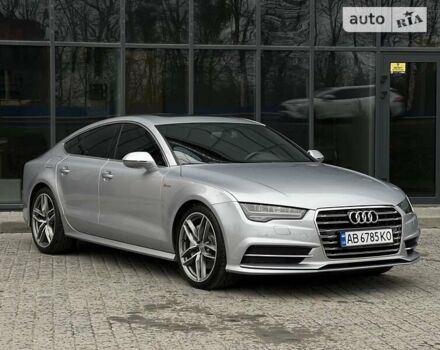 Серый Ауди A7 Sportback, объемом двигателя 3 л и пробегом 141 тыс. км за 26800 $, фото 13 на Automoto.ua