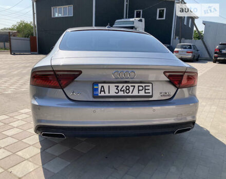 Серый Ауди A7 Sportback, объемом двигателя 3 л и пробегом 133 тыс. км за 27700 $, фото 9 на Automoto.ua