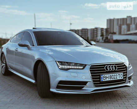 Серый Ауди A7 Sportback, объемом двигателя 3 л и пробегом 90 тыс. км за 26500 $, фото 6 на Automoto.ua
