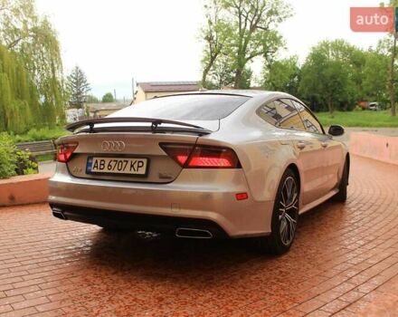 Серый Ауди A7 Sportback, объемом двигателя 3 л и пробегом 158 тыс. км за 29500 $, фото 17 на Automoto.ua