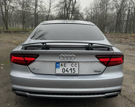 Серый Ауди A7 Sportback, объемом двигателя 3 л и пробегом 165 тыс. км за 22000 $, фото 4 на Automoto.ua