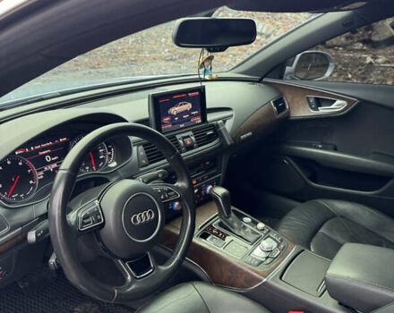 Серый Ауди A7 Sportback, объемом двигателя 3 л и пробегом 165 тыс. км за 22000 $, фото 15 на Automoto.ua