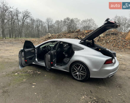 Серый Ауди A7 Sportback, объемом двигателя 3 л и пробегом 165 тыс. км за 22000 $, фото 11 на Automoto.ua