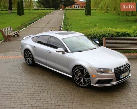 Серый Ауди A7 Sportback, объемом двигателя 3 л и пробегом 158 тыс. км за 29500 $, фото 6 на Automoto.ua