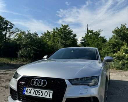 Серый Ауди A7 Sportback, объемом двигателя 3 л и пробегом 136 тыс. км за 28000 $, фото 1 на Automoto.ua