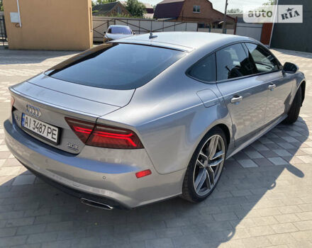 Серый Ауди A7 Sportback, объемом двигателя 3 л и пробегом 133 тыс. км за 27700 $, фото 16 на Automoto.ua