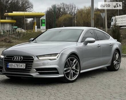 Серый Ауди A7 Sportback, объемом двигателя 3 л и пробегом 141 тыс. км за 26800 $, фото 2 на Automoto.ua