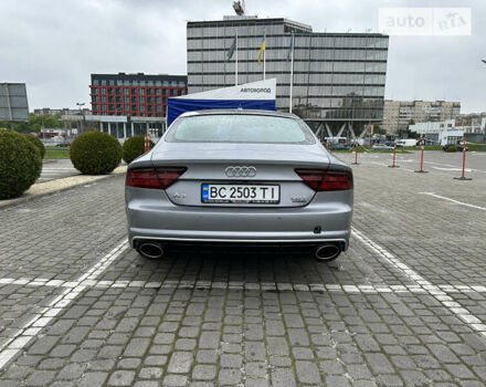 Сірий Ауді A7 Sportback, об'ємом двигуна 3 л та пробігом 129 тис. км за 23800 $, фото 8 на Automoto.ua