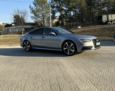 Серый Ауди A7 Sportback, объемом двигателя 3 л и пробегом 145 тыс. км за 26700 $, фото 4 на Automoto.ua