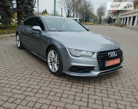 Сірий Ауді A7 Sportback, об'ємом двигуна 3 л та пробігом 209 тис. км за 25500 $, фото 19 на Automoto.ua