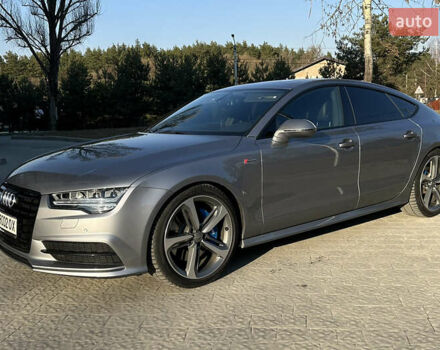 Серый Ауди A7 Sportback, объемом двигателя 3 л и пробегом 145 тыс. км за 26700 $, фото 5 на Automoto.ua