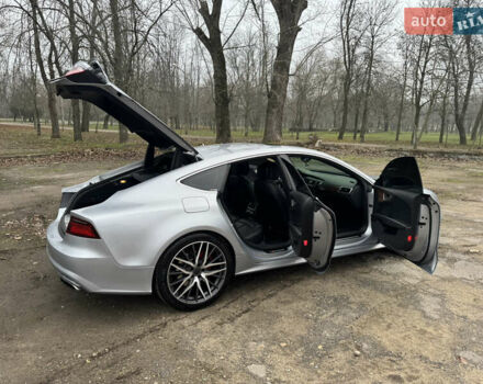 Серый Ауди A7 Sportback, объемом двигателя 3 л и пробегом 165 тыс. км за 22000 $, фото 10 на Automoto.ua