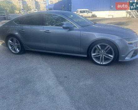 Серый Ауди A7 Sportback, объемом двигателя 3 л и пробегом 162 тыс. км за 26800 $, фото 12 на Automoto.ua