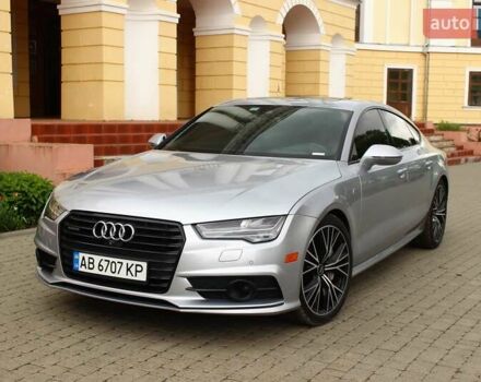 Серый Ауди A7 Sportback, объемом двигателя 3 л и пробегом 158 тыс. км за 29500 $, фото 7 на Automoto.ua