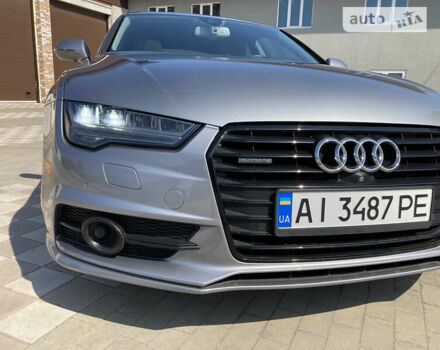 Серый Ауди A7 Sportback, объемом двигателя 3 л и пробегом 133 тыс. км за 27700 $, фото 23 на Automoto.ua