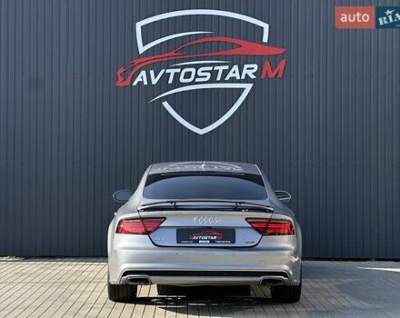 Серый Ауди A7 Sportback, объемом двигателя 3 л и пробегом 132 тыс. км за 22500 $, фото 11 на Automoto.ua