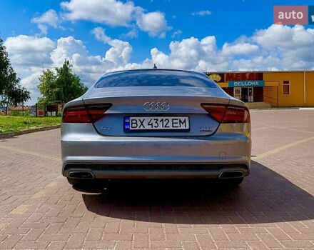Серый Ауди A7 Sportback, объемом двигателя 3 л и пробегом 91 тыс. км за 28500 $, фото 4 на Automoto.ua