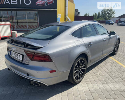 Серый Ауди A7 Sportback, объемом двигателя 3 л и пробегом 129 тыс. км за 26000 $, фото 5 на Automoto.ua