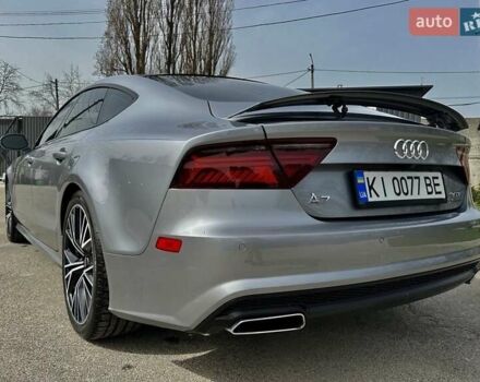 Серый Ауди A7 Sportback, объемом двигателя 3 л и пробегом 200 тыс. км за 23500 $, фото 8 на Automoto.ua