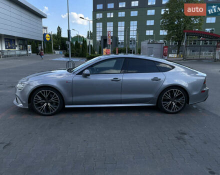Сірий Ауді A7 Sportback, об'ємом двигуна 3 л та пробігом 122 тис. км за 22900 $, фото 12 на Automoto.ua