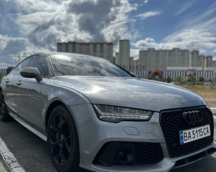 Сірий Ауді A7 Sportback, об'ємом двигуна 3 л та пробігом 87 тис. км за 27500 $, фото 3 на Automoto.ua