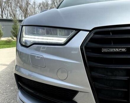 Серый Ауди A7 Sportback, объемом двигателя 3 л и пробегом 200 тыс. км за 23500 $, фото 12 на Automoto.ua