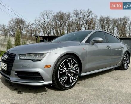 Серый Ауди A7 Sportback, объемом двигателя 3 л и пробегом 200 тыс. км за 23500 $, фото 2 на Automoto.ua