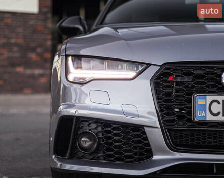 Серый Ауди A7 Sportback, объемом двигателя 3 л и пробегом 132 тыс. км за 21900 $, фото 4 на Automoto.ua