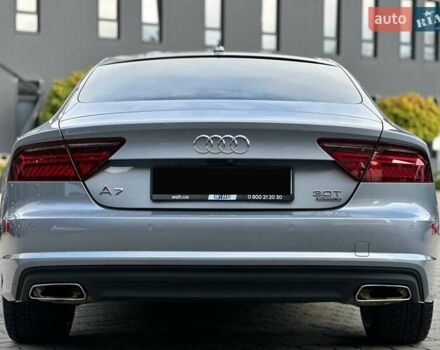Серый Ауди A7 Sportback, объемом двигателя 3 л и пробегом 189 тыс. км за 23400 $, фото 5 на Automoto.ua