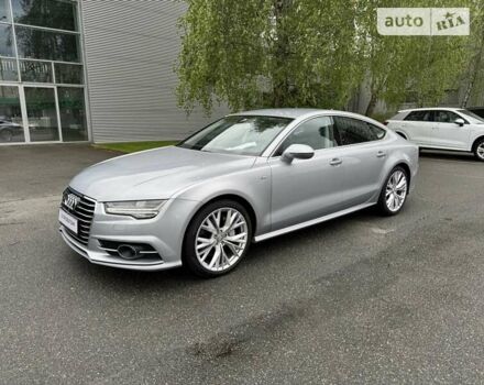 Сірий Ауді A7 Sportback, об'ємом двигуна 3 л та пробігом 78 тис. км за 35300 $, фото 17 на Automoto.ua