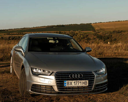 Серый Ауди A7 Sportback, объемом двигателя 3 л и пробегом 189 тыс. км за 28490 $, фото 2 на Automoto.ua