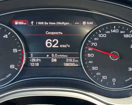 Серый Ауди A7 Sportback, объемом двигателя 3 л и пробегом 189 тыс. км за 28490 $, фото 29 на Automoto.ua