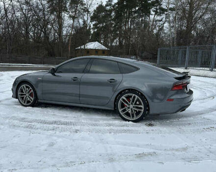 Серый Ауди A7 Sportback, объемом двигателя 3 л и пробегом 103 тыс. км за 31600 $, фото 5 на Automoto.ua