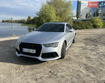 Серый Ауди A7 Sportback, объемом двигателя 3 л и пробегом 142 тыс. км за 24300 $, фото 1 на Automoto.ua