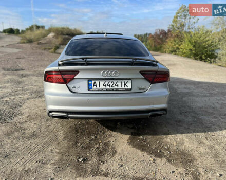 Серый Ауди A7 Sportback, объемом двигателя 3 л и пробегом 142 тыс. км за 24300 $, фото 5 на Automoto.ua