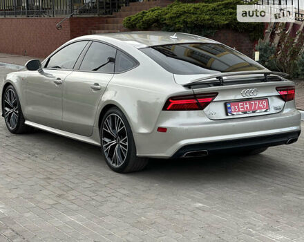 Сірий Ауді A7 Sportback, об'ємом двигуна 3 л та пробігом 85 тис. км за 29950 $, фото 13 на Automoto.ua