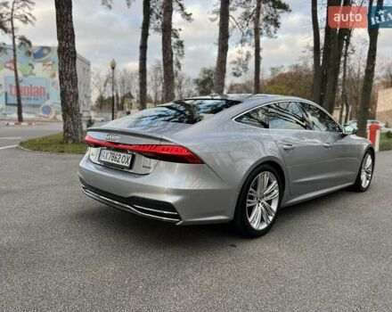 Серый Ауди A7 Sportback, объемом двигателя 3 л и пробегом 54 тыс. км за 44800 $, фото 2 на Automoto.ua