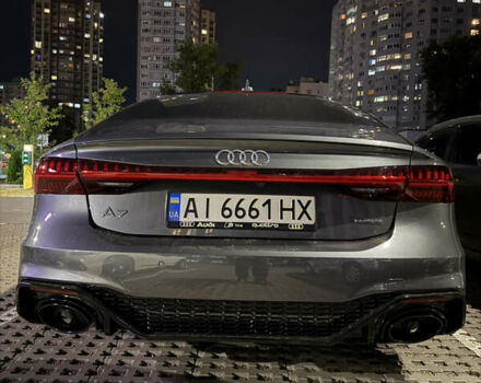 Серый Ауди A7 Sportback, объемом двигателя 3 л и пробегом 60 тыс. км за 50000 $, фото 2 на Automoto.ua