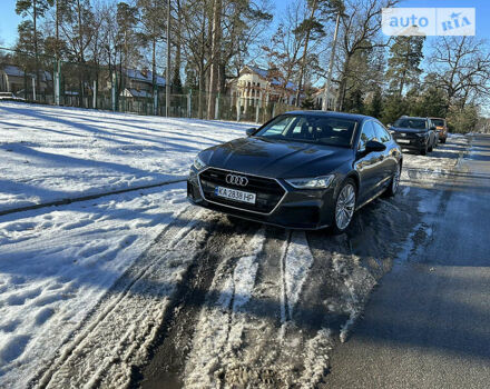 Сірий Ауді A7 Sportback, об'ємом двигуна 3 л та пробігом 61 тис. км за 61500 $, фото 1 на Automoto.ua