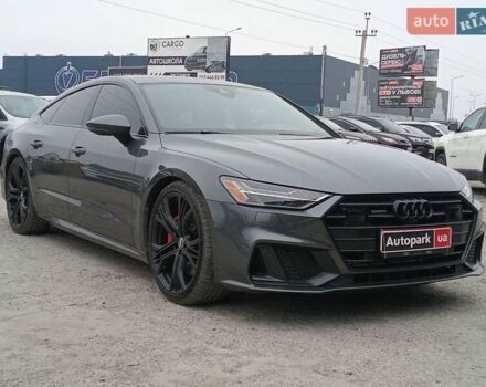 Серый Ауди A7 Sportback, объемом двигателя 3 л и пробегом 110 тыс. км за 45290 $, фото 2 на Automoto.ua